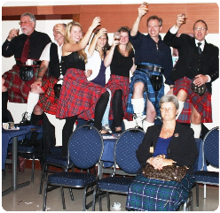 schotse feestavond in 's-Gravendeel SCOTLAND-live