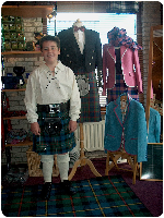 Schotse boodschappen in de Schotse winkel van The World of Scotland in 's-Gravendeel