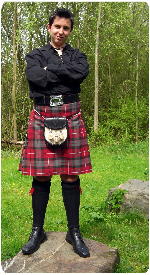 Schotse boodschappen in de Schotse winkel van The World of Scotland in 's-Gravendeel