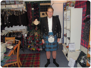Schotse boodschappen in de Schotse winkel van The World of Scotland in 's-Gravendeel