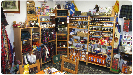 in de schotse craft-shop in 's-gravendeel vind je alles Schots