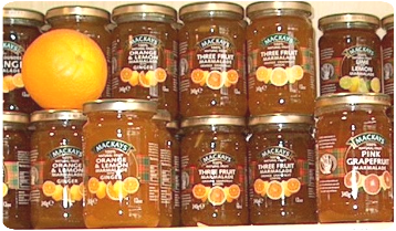 schotse boodschapen in de craft-shop in 's-Gravendeel Mrs Bridges chutneys
