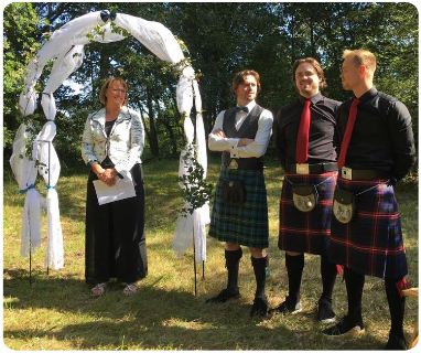Schotse boodschappen in de Schotse winkel van The World of Scotland in 's-Gravendeel