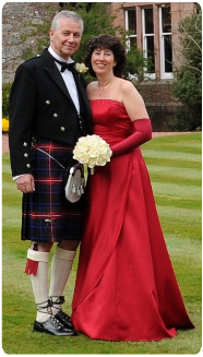Schotse boodschappen in de Schotse winkel van The World of Scotland in 's-Gravendeel