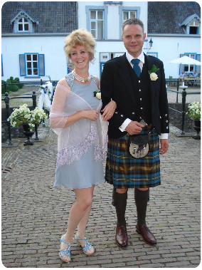 Schotse boodschappen in de Schotse winkel van The World of Scotland in 's-Gravendeel