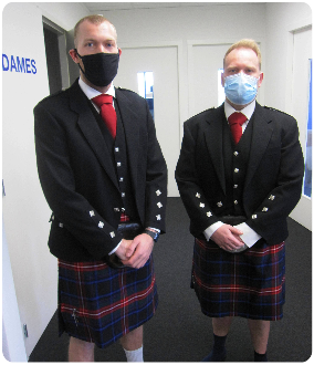 Schotse boodschappen in de Schotse winkel van The World of Scotland in 's-Gravendeel