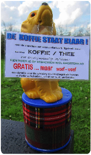 Schotse boodschapppen in Schotse winkel in 's-Gravendeel